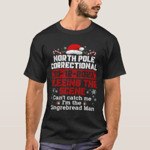 Noordpool Correctional op de vlucht voor de plaats T-shirt