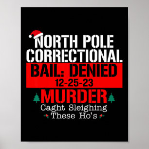 Noordpool Correctionele borgtocht ontkend moord ge Poster