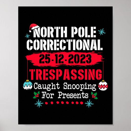 Noordpool Correctionele Trespassing gevangen Snoop Poster (Voorkant)