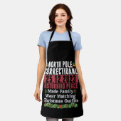 Noordpool Correctionele verontrustende Vredesfamil Schort (Gedragen)