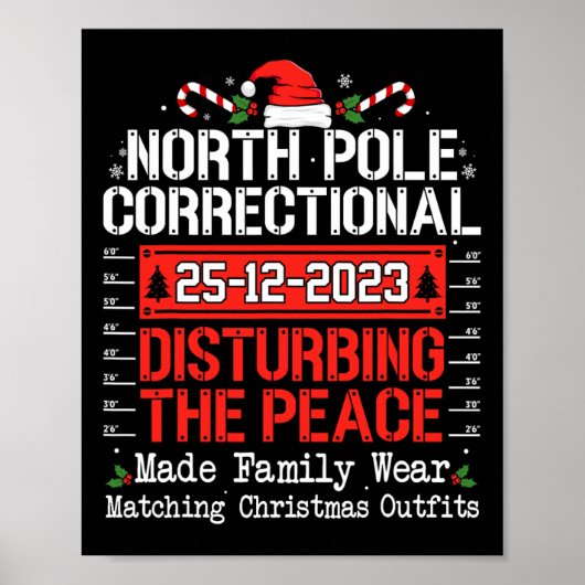 Noordpool Correctionele Verstorende Vrede Familie  Poster (Voorkant)