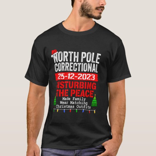 Noordpool Correctionele Verstoring van de vrede Ch T-shirt (Voorkant)