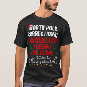 Noordpool-correctionele vluchteling kan het tafere t-shirt