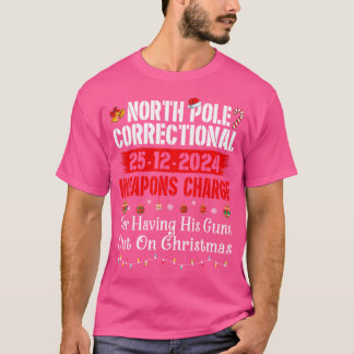 Noordpool correctionele wapens in rekening gebrach t-shirt