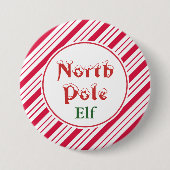 Noordpool Elf Button (Voorkant)