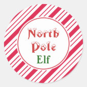 Noordpool Elf Stickers (Voorkant)