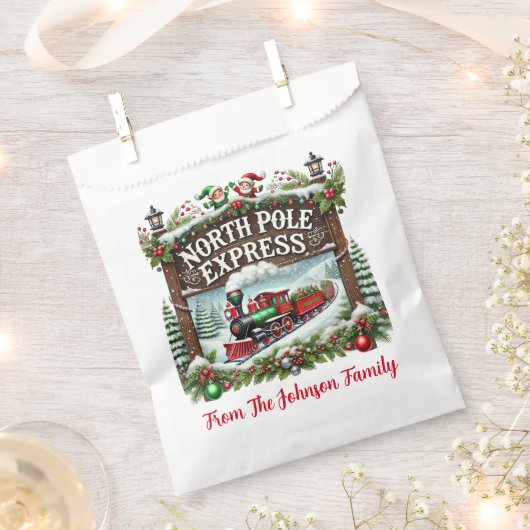 Noordpool Express Bedankzakje (Geknipt)