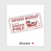  Noordpool Express bezorgzegel Sticker (Vel)