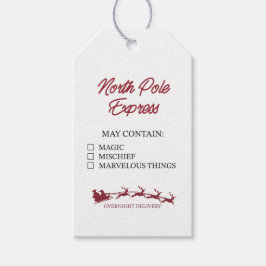 Noordpool Express Cadeaulabel