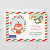 Noordpool Express-Cake Delivery Birthday Party Kaart (Voorkant)