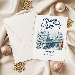 Noordpool Express Kerstmis Feestdagenkaart