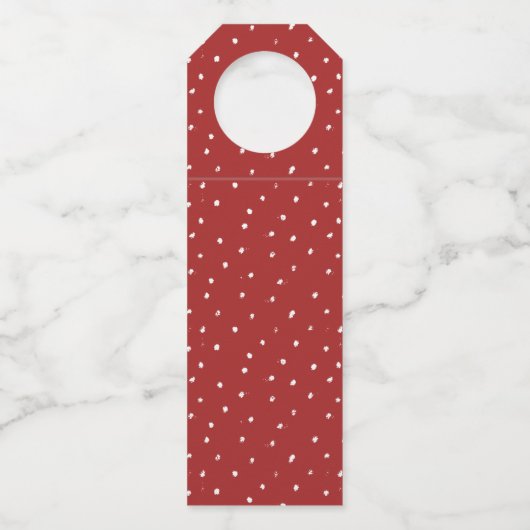 noordpool-express | Santa Seal | grappig Flessenhanger (Achterkant)