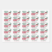 Noordpool Gepersonaliseerde Kerstmis Express Lever Inpakpapier Vel (Voorkant 3)