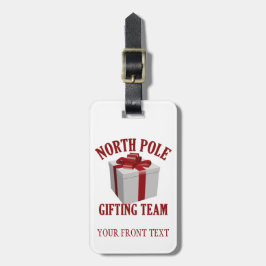 Noordpool Gifting Team custom bagagelabel