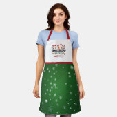 Noordpool Gingerbread Bakkerij Medium Schort (Gedragen)