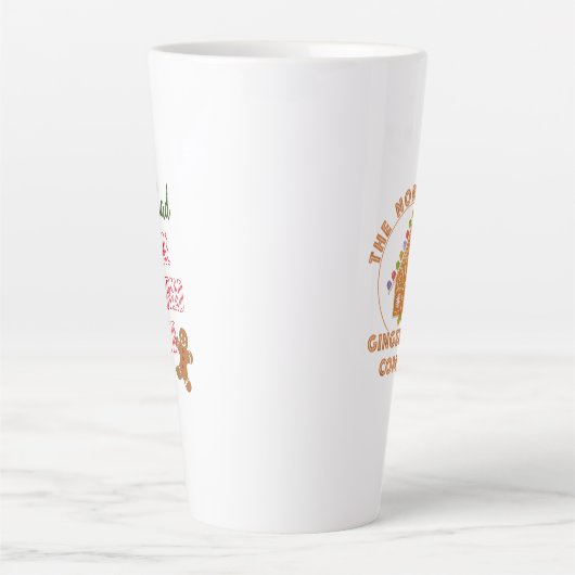 Noordpool Gingerbread Co Gingerbread Tester Latte Mok (Voorkant)