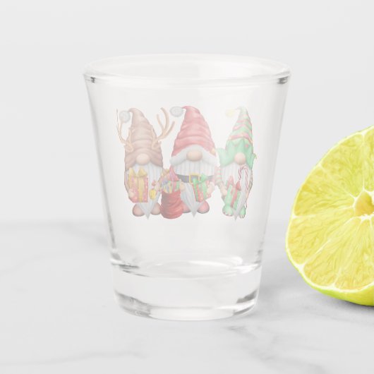 Noordpool Gnomes Trio Shot Glass Shot Glas (Achterkant)