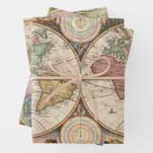 Noordpool Heilige Land Zeldzame Kaarten | Inpakpapier Vel (In situ)