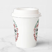 Noordpool Hot Chocolate bedrijf Kerstmis Papieren Bekers (Rechts)