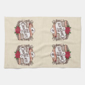 Noordpool Hot Chocolate  Vakantie Kerstmis Theedoek (Horizontaal)