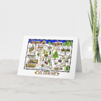 Noordpool kaart Kerst Kaart