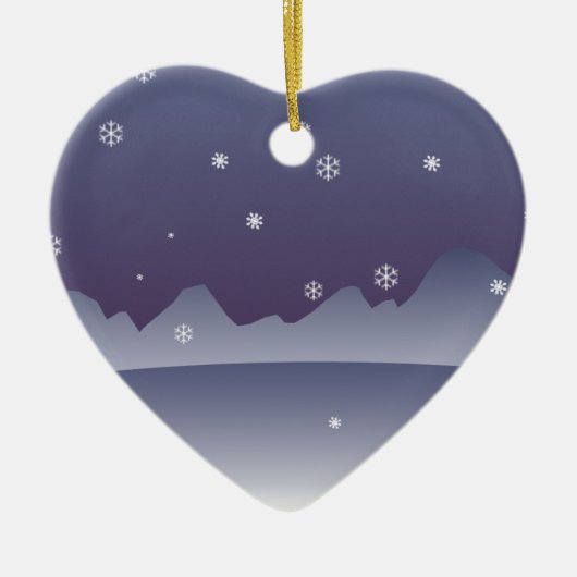 Noordpool Keramisch Ornament (Voorkant)