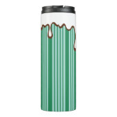 Noordpool Kerst Elf Koffie Reizen Tumbler Thermosbeker (Achterkant)