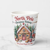 Noordpool Kerstbakkerij Papieren Bekers (Voorkant)