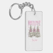Noordpool Kerstboom Boerderij Sleutelhanger (Voorkant Links)