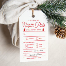 Noordpool | Kerstcadeautags