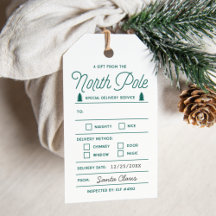 Noordpool | Kerstcadeautags