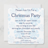 Noordpool Kerstfeest Uitnodiging (Achterkant)