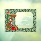 Noordpool - kerstfeestdag - speciaal aangepast raamsticker (Vel 3)