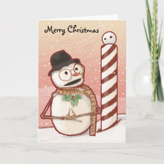 Noordpool kerstkaart feestdagen kaart