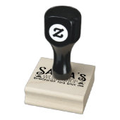 Noordpool Kerstmannen Werkplaats Rubberstempel (Stempel)