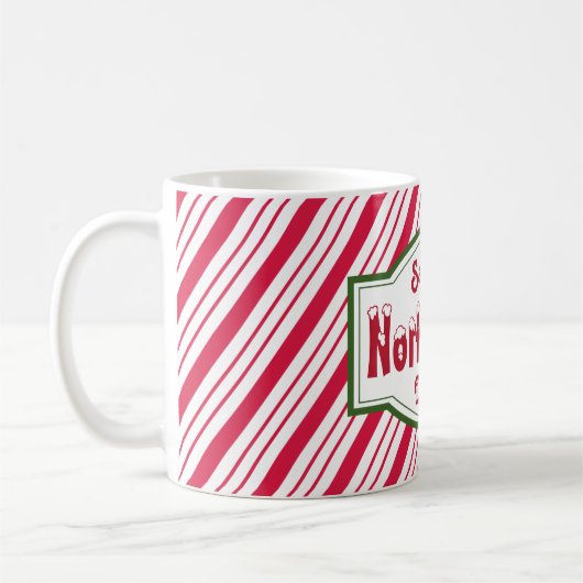 Noordpool Kerstmis Koffie Mok (Links)