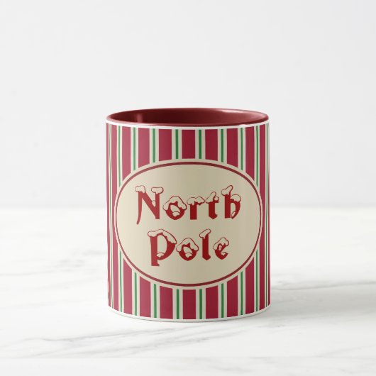 Noordpool Kerstmuts Mok (Midden)