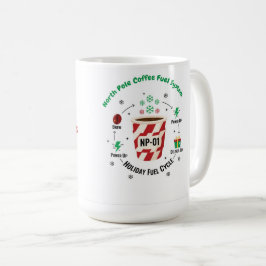 “Noordpool koffie brandstofsysteem – Grappige Kers Koffiemok