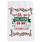 Noordpool Levering Kerstmis Medium Cadeauzakje (Voorkant)