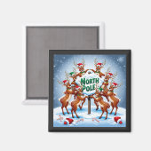 Noordpool Magneet (Voorkant / Achterkant)