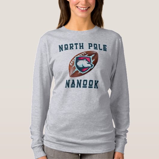 Noordpool Nanook 🎅 Football T-shirt (Voorkant)