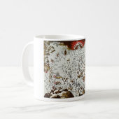  Noordpool - Oude Antiek Kaart Wereld Koffiemok (Voorkant links)