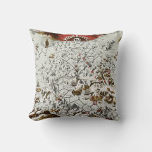 Noordpool - Oude Antiek Kaart Wereld