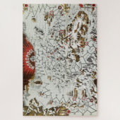  Noordpool - Oude Antiek Kaart Wereld Legpuzzel (Verticaal)