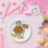 Noordpool Penguin Papieren Bordje (Feest)