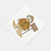 Noordpool Penguin Servet (Hoek)