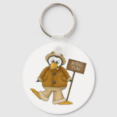 Noordpool Penguin Sleutelhanger (Achterkant)
