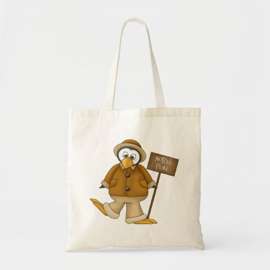 Noordpool Penguin Tote Bag (Voorkant)