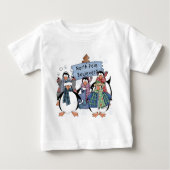 Noordpool Pinguïns Tshirts en geschenken (Voorkant)