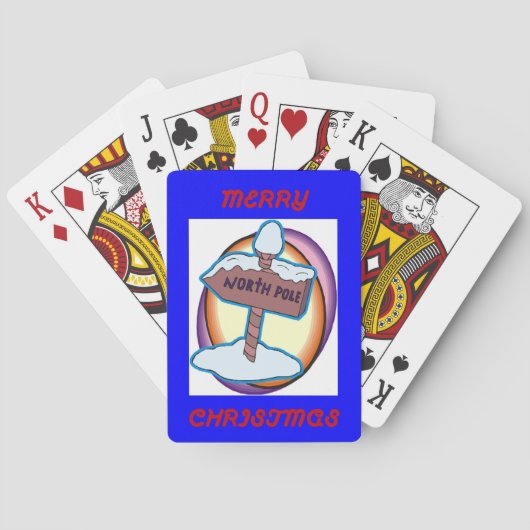 Noordpool Pokerkaarten (Achterkant)